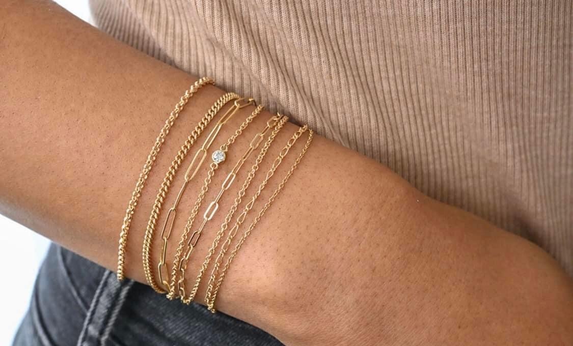 Permanent Jewelry Bracelet Minimal Everyday Bracelet 