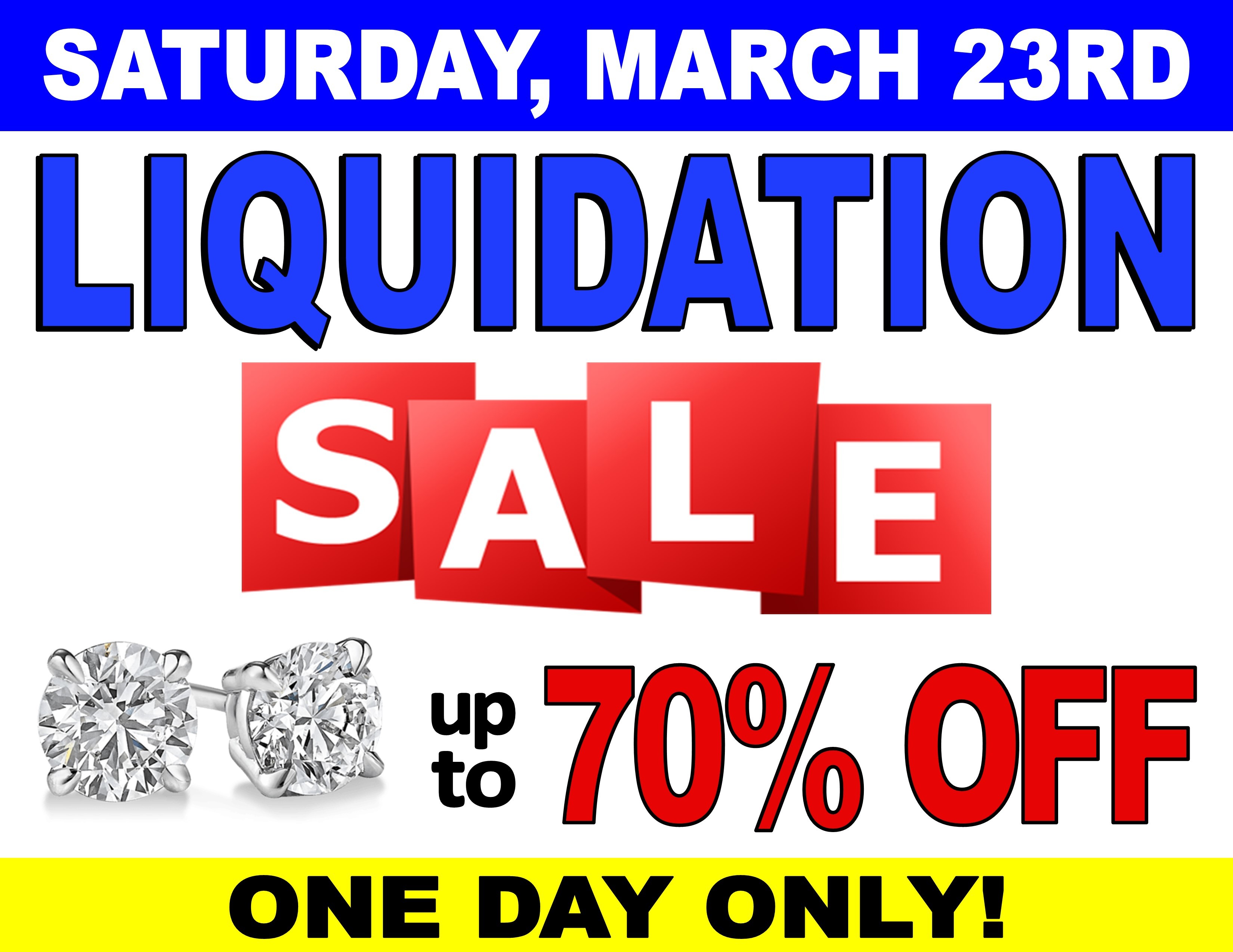 Jewelry hot sale store liquidation