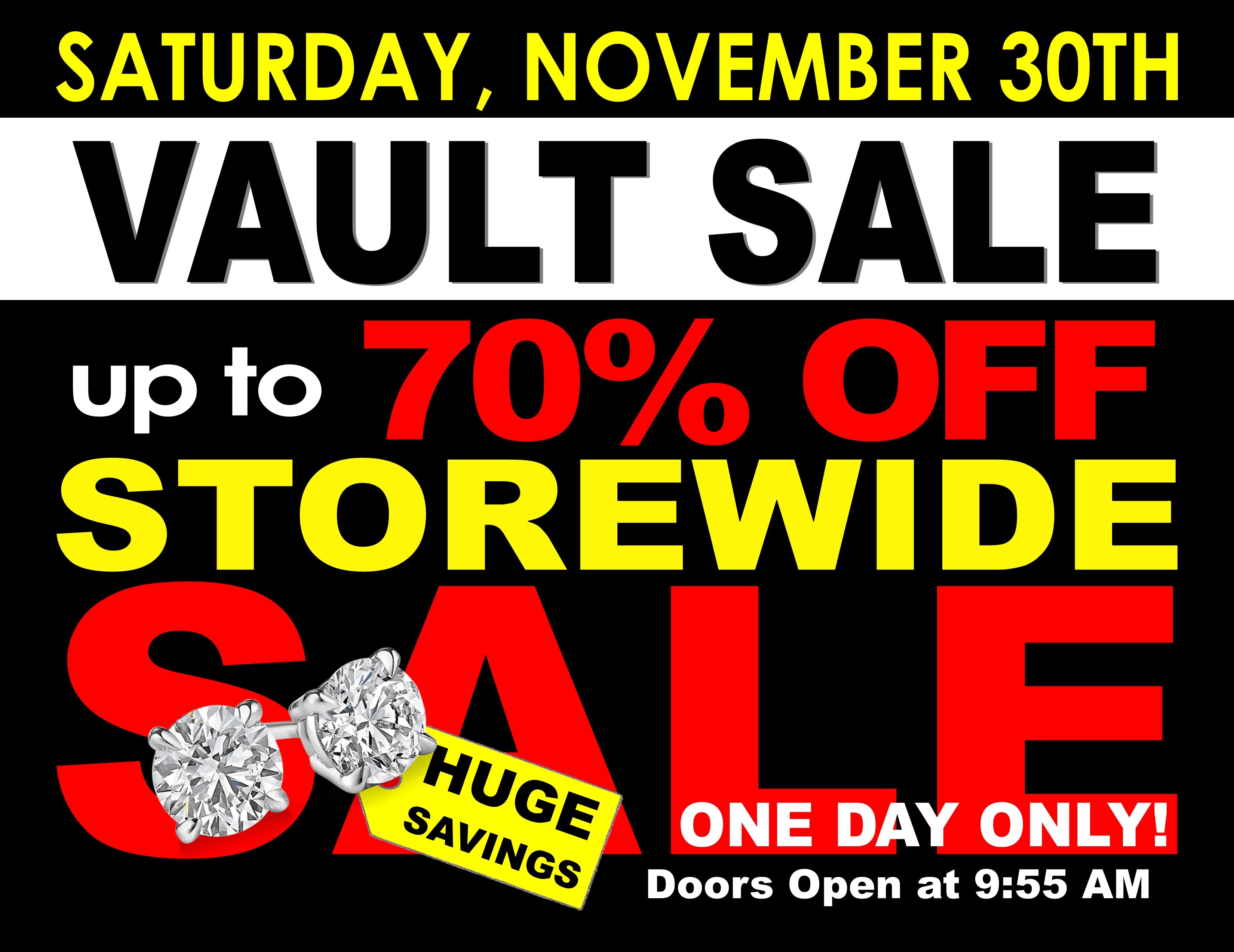 Kluh Jewelers - One Day Sale!